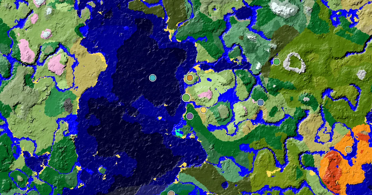 a Village Close to Spawn Near a Beach Spawn
