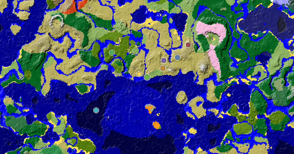 a Village Beside Spawn Near a Plains Spawn