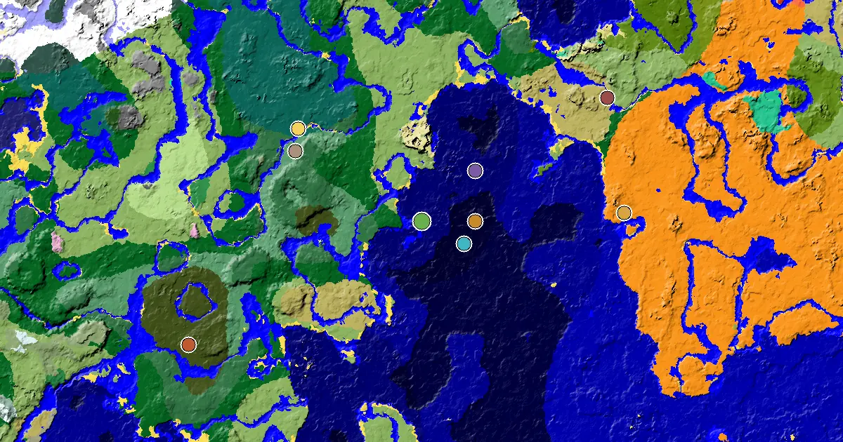 Great Structures Nearby Near a Forest Spawn