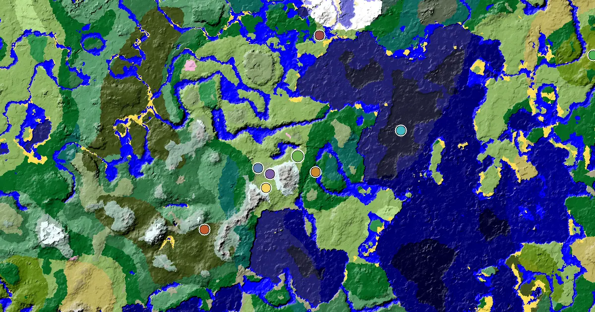 Plains Seed With an Ancient City Under Spawn