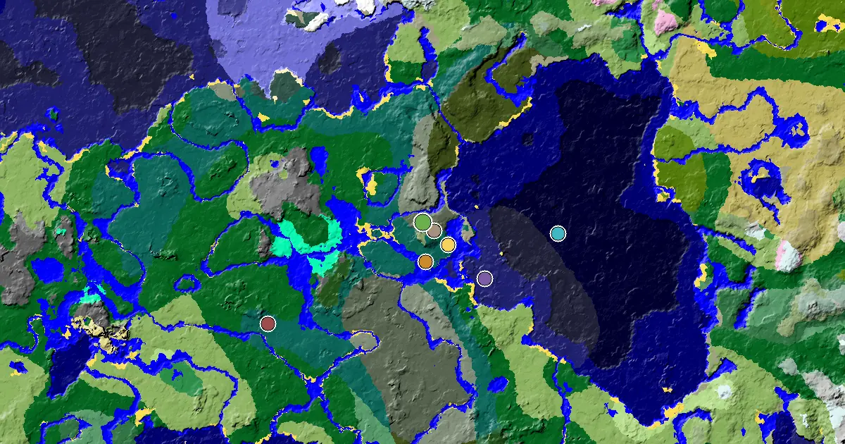 Old Growth Pine Taiga Spawn — a Village Beside Spawn