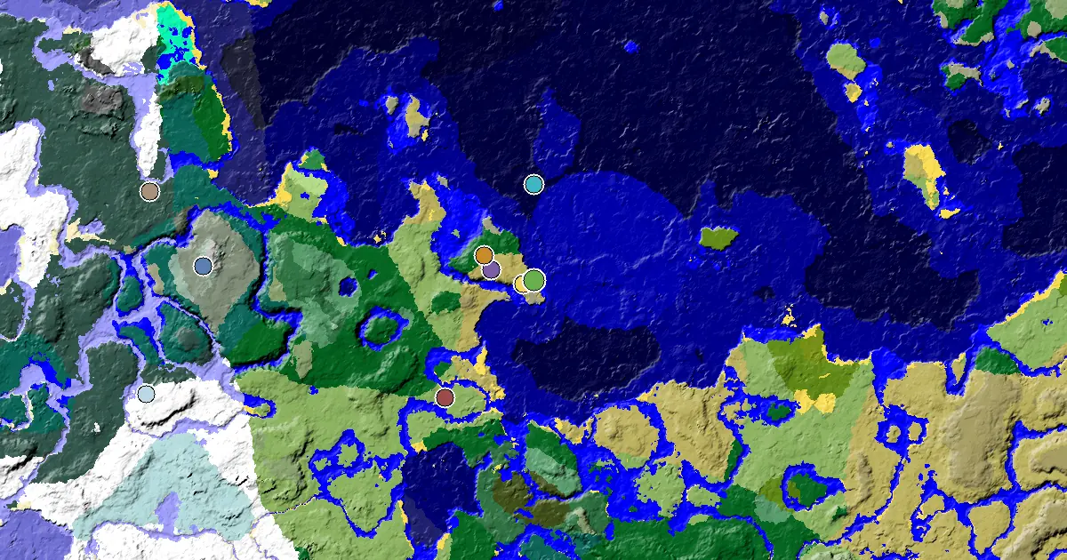 a Village at Spawn Near a Savanna Spawn
