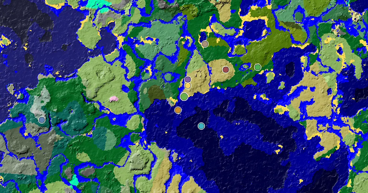 Savanna Spawn — a Village Beside Spawn