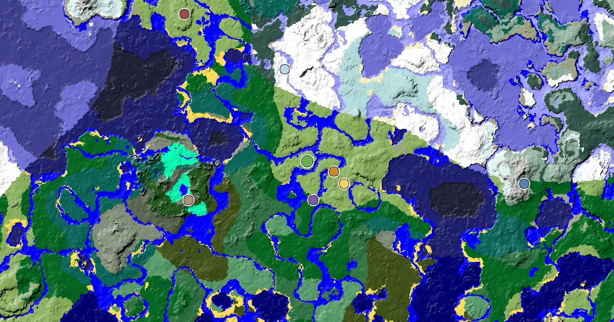 a Village Close to Spawn Near a Plains Spawn