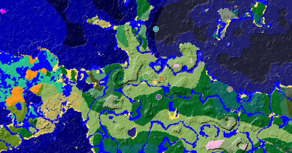 Minecraft Flower Forest Seed: a Village Beside Spawn