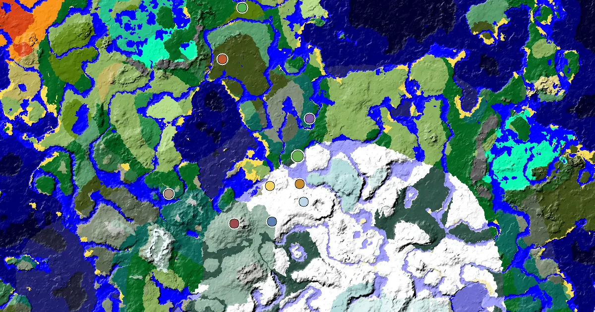 Snowy Taiga Seed With a Mansion Within Reach