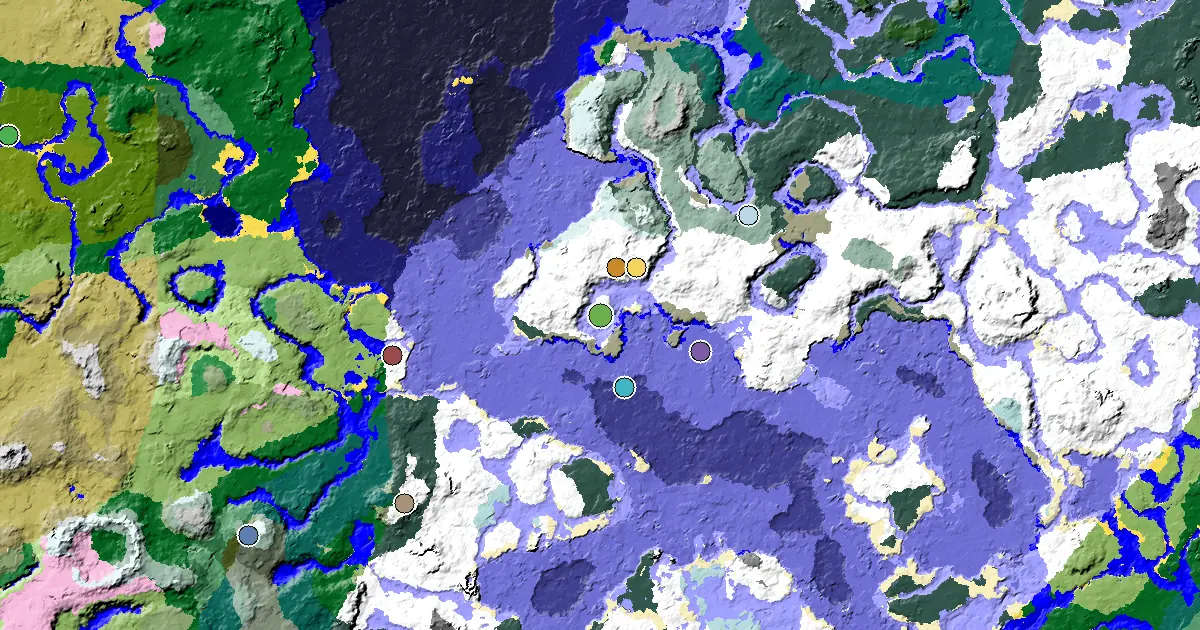 Snowy Plains Spawn — a Village Close to Spawn