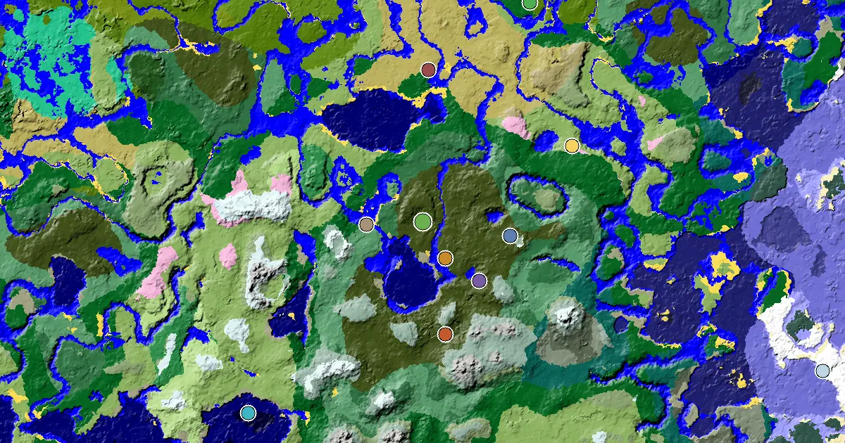 Minecraft 黑森林種子:林地府邸不遠