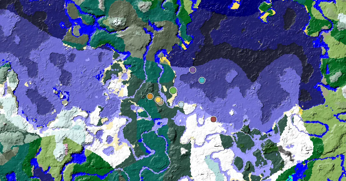 Snowy Taiga Seed With a Village Close to Spawn