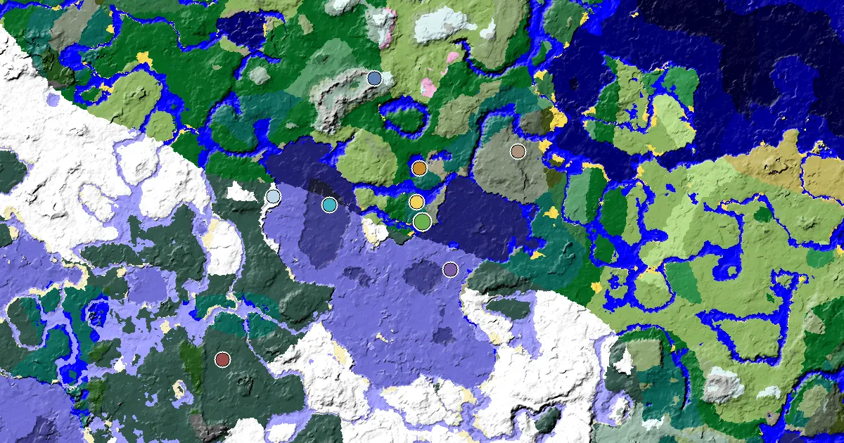 Minecraft Taiga Seed: a Village Beside Spawn