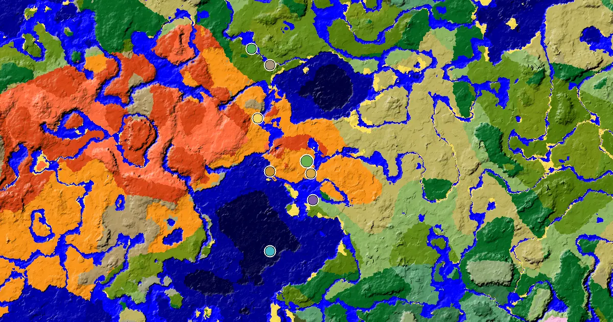 Desert Spawn — a Desert Temple Steps Away