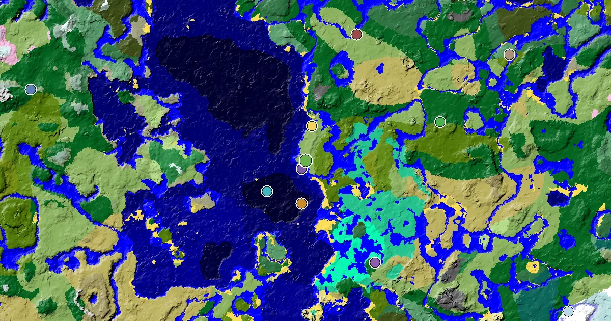 a Village Close to Spawn Near a Plains Spawn
