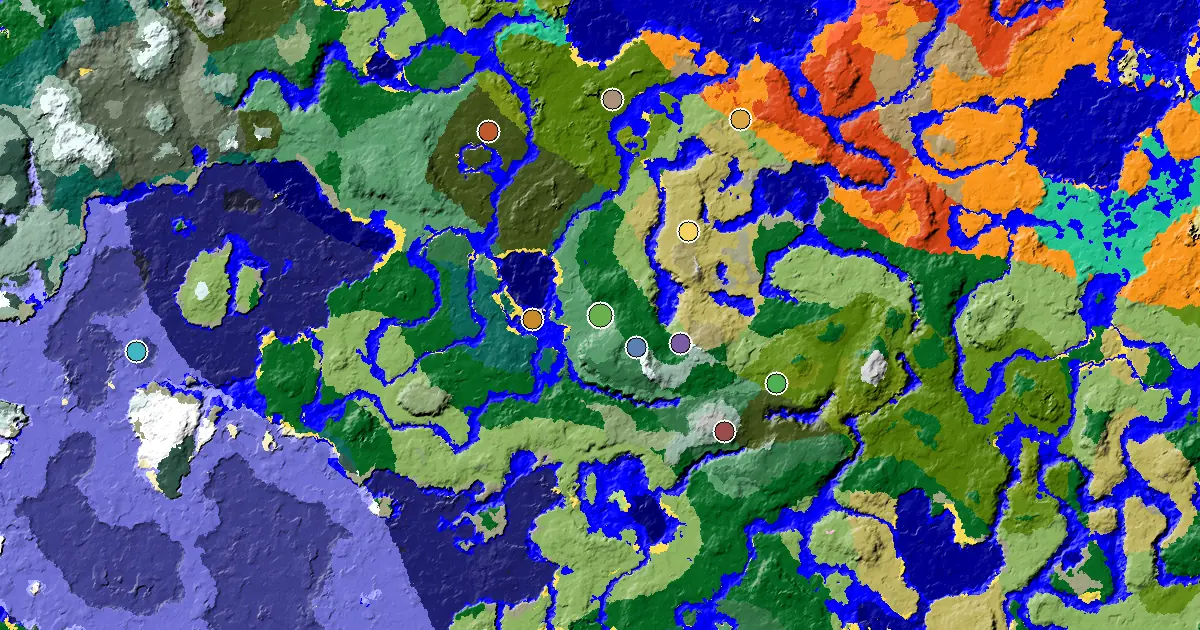 an Ancient City Under Spawn Near a Old Growth Birch Forest Spawn