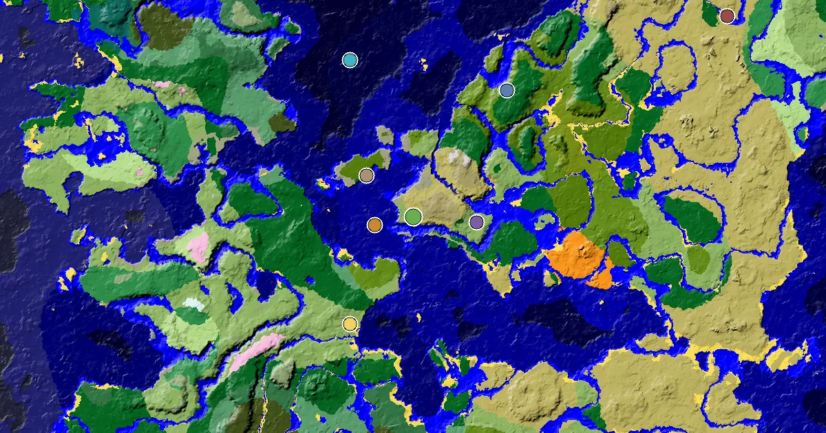 Great Structures Nearby Near a Plains Spawn