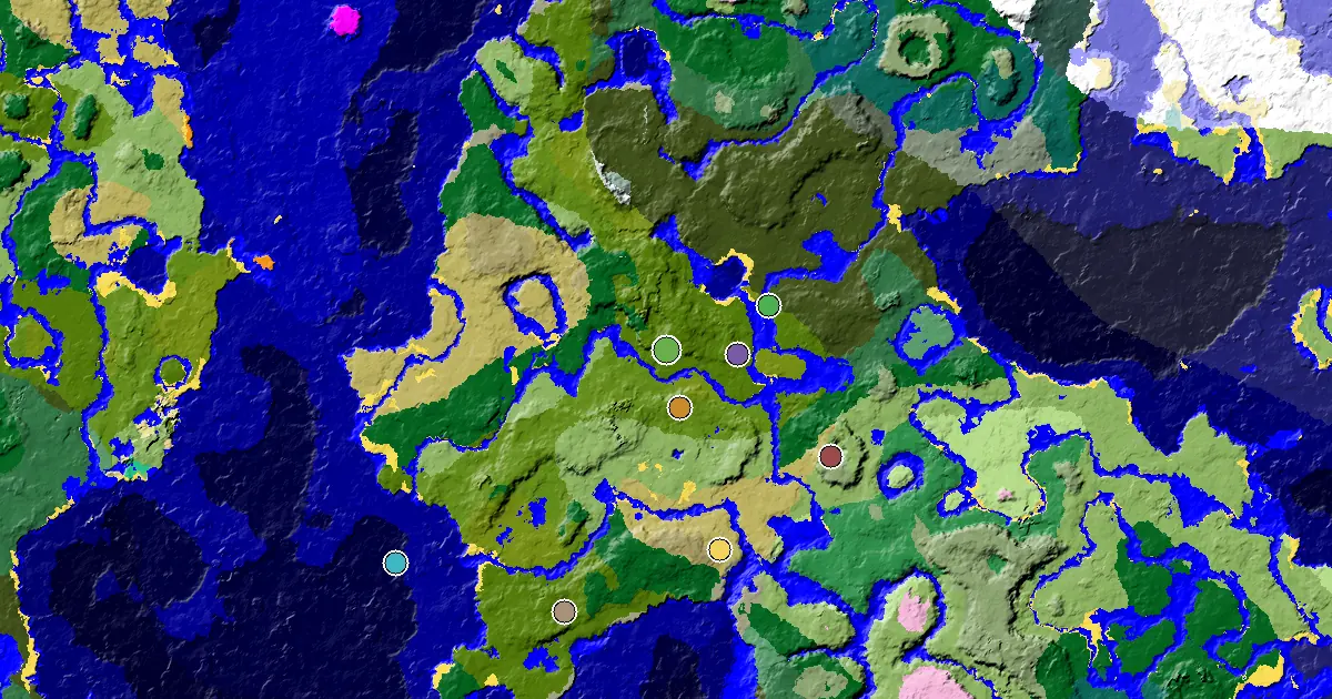 Jungle Seed With Great Structures Nearby