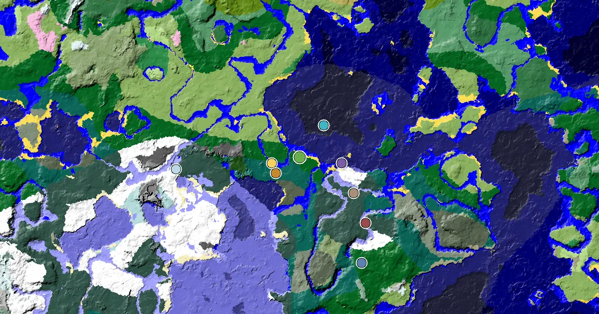 Forest Seed With a Village Close to Spawn