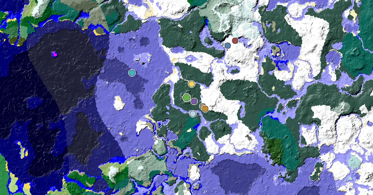 Snowy Taiga Spawn — a Village Beside Spawn