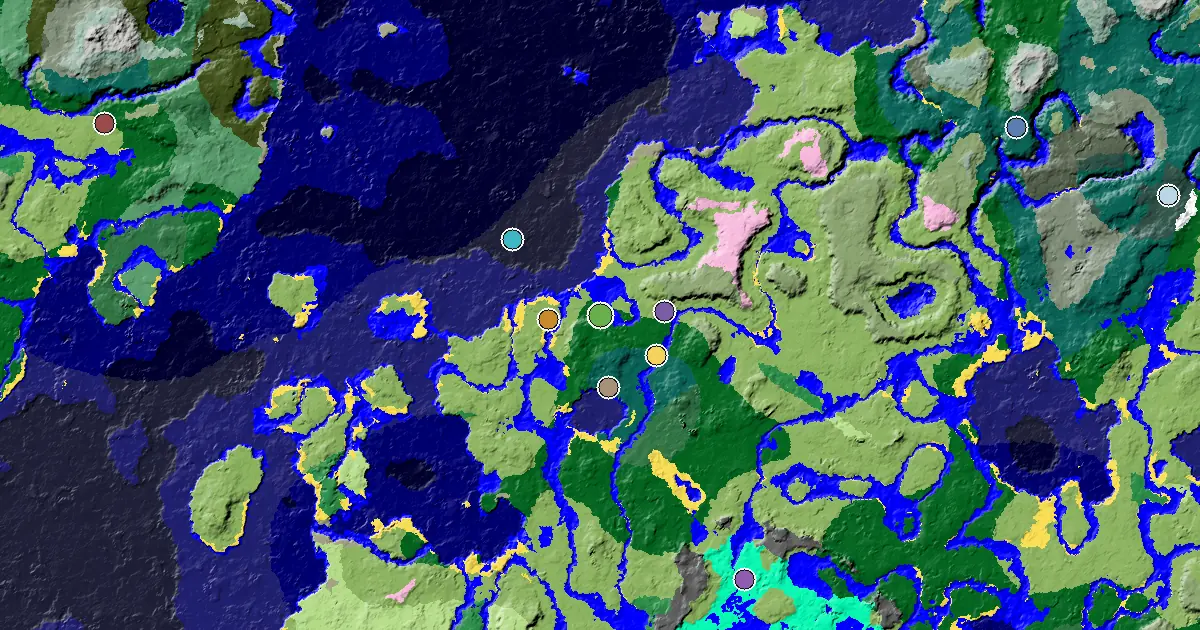 Forest Seed With a Village Close to Spawn
