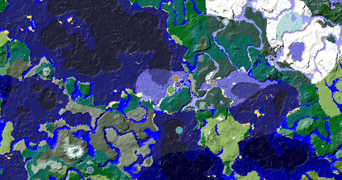 a Village at Spawn Near a Taiga Spawn