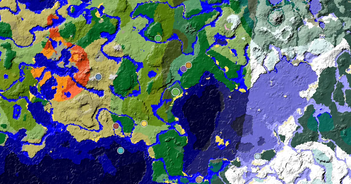 Great Structures Nearby Near a Birch Forest Spawn