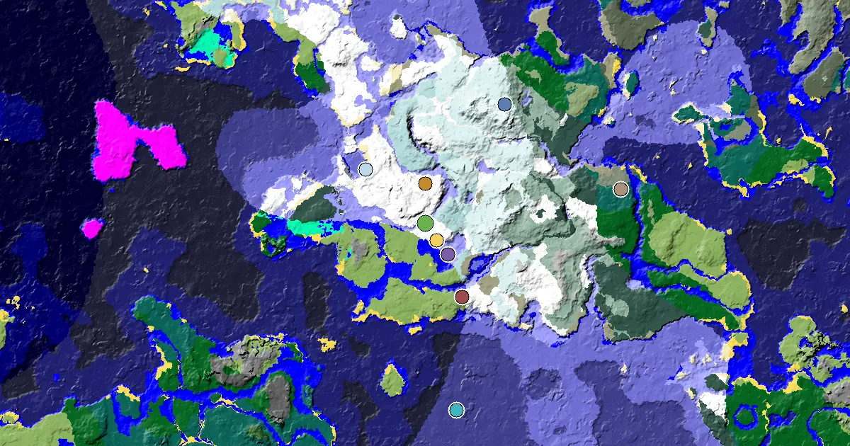 Snowy Plains Spawn — a Village Beside Spawn