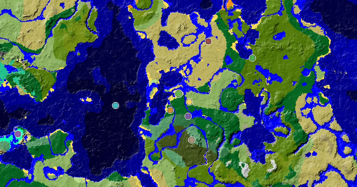 a Village Beside Spawn Near a Savanna Spawn