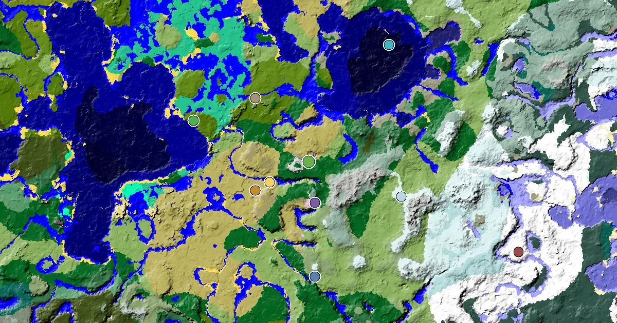 Forest Spawn — a Village Close to Spawn