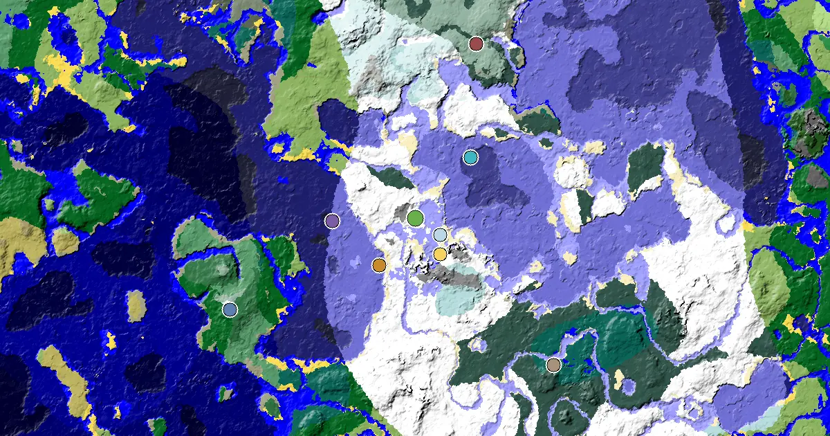 Snowy Plains Spawn — a Village Close to Spawn