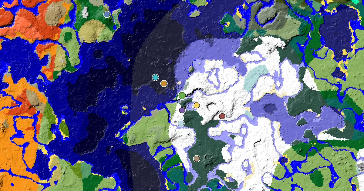 Snowy Plains Spawn — a Village Close to Spawn