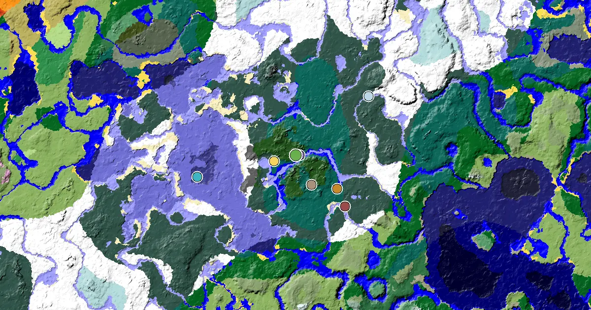 Windswept Forest Spawn — a Village Beside Spawn