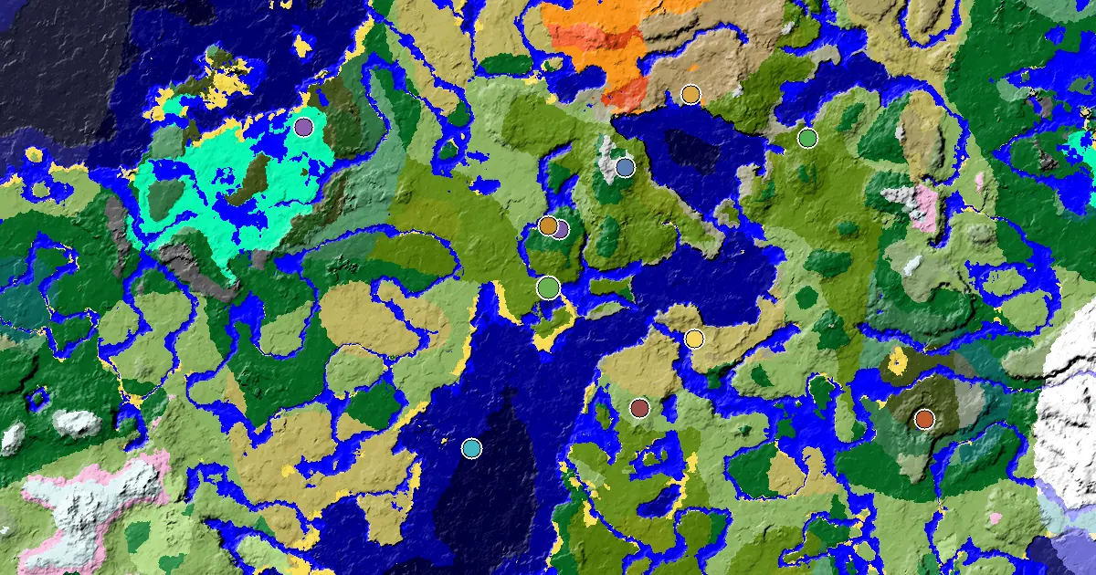 Great Structures Nearby Near a Sparse Jungle Spawn
