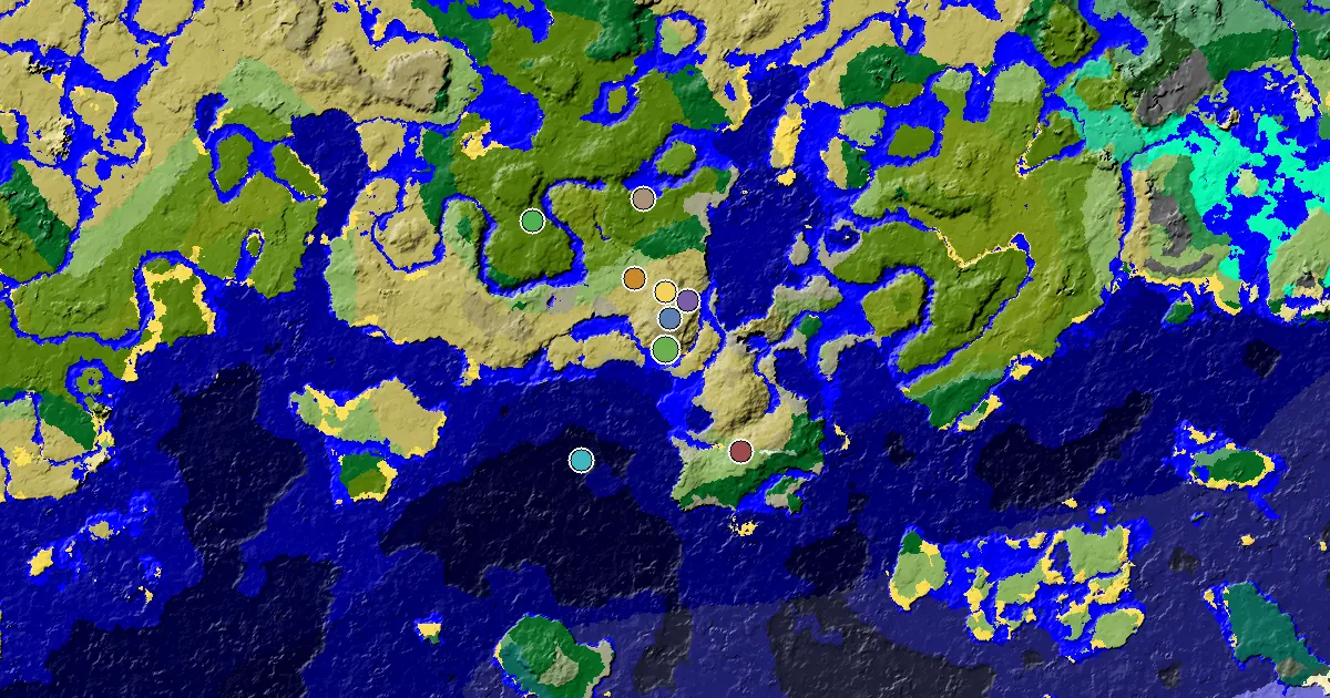 an Ancient City Under Spawn Near a Savanna Spawn