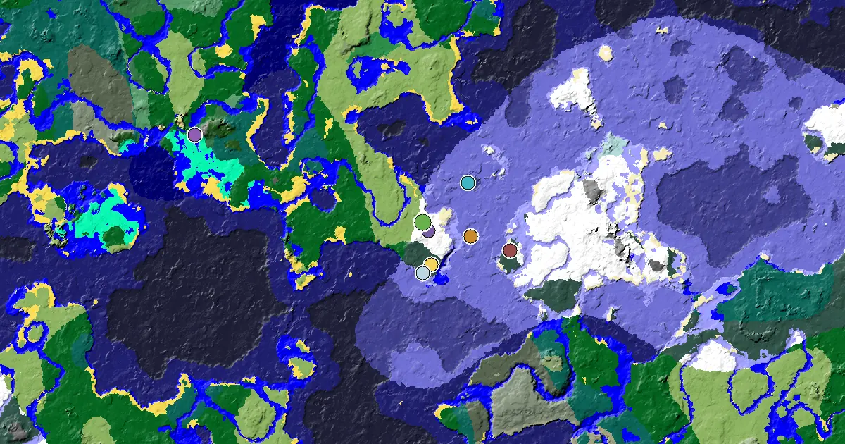 Snowy Plains Spawn — a Village Close to Spawn