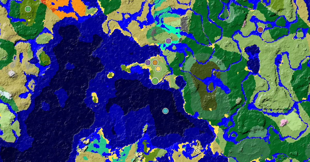 a Village Beside Spawn Near a Plains Spawn