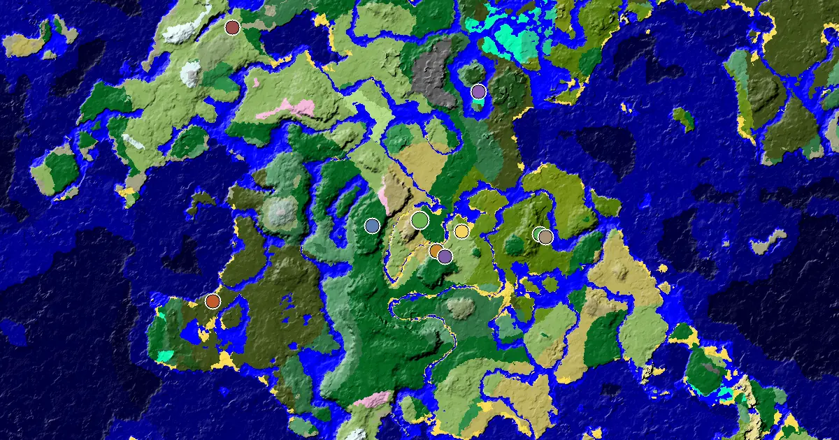 an Ancient City Under Spawn Near a Forest Spawn