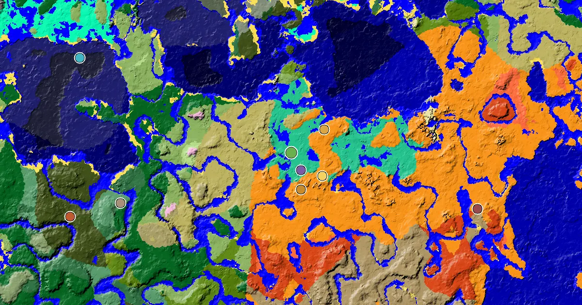 Mangrove Swamp Spawn — a Village Close to Spawn