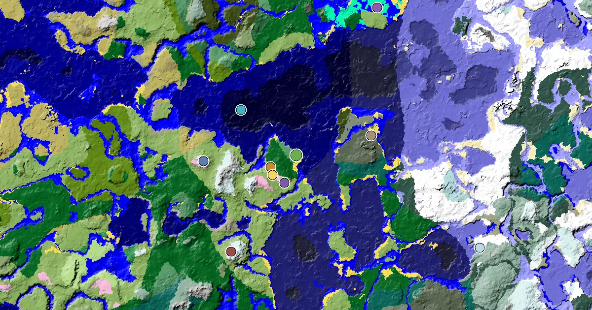 a Village Close to Spawn Near a Old Growth Birch Forest Spawn