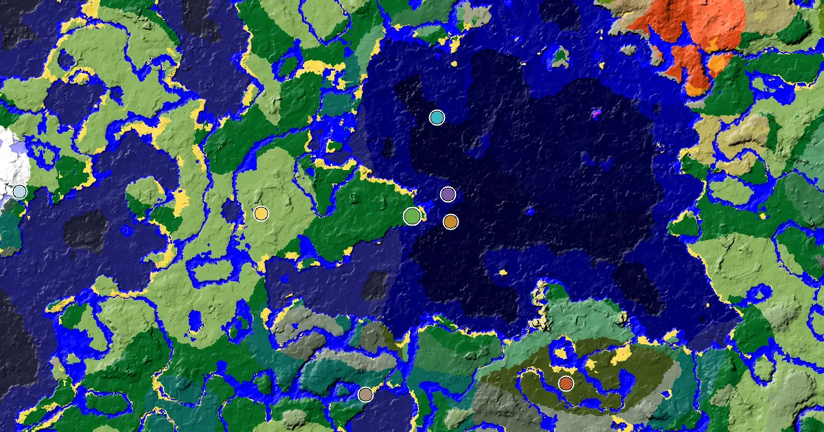 Great Structures Nearby Near a Forest Spawn