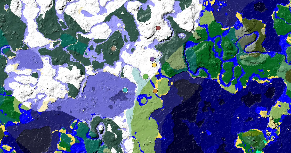 Snowy Plains Seed With a Village Close to Spawn