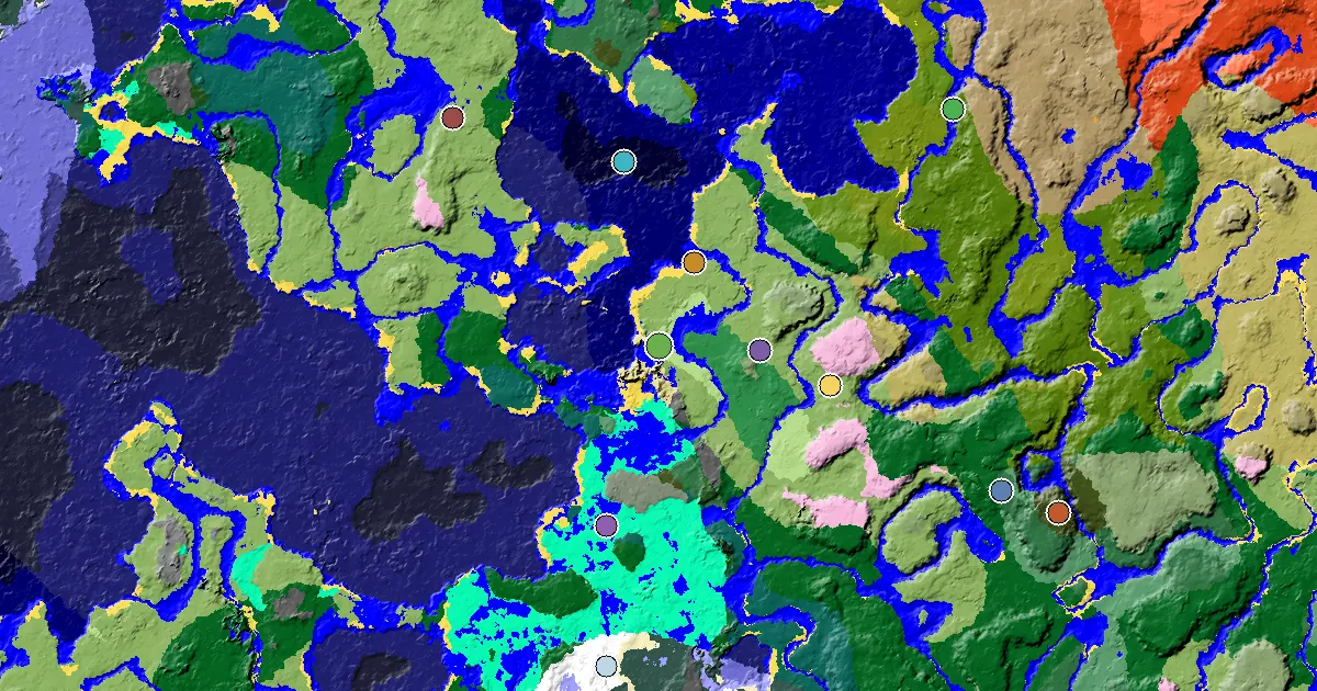 Sunflower Plains Spawn — Great Structures Nearby