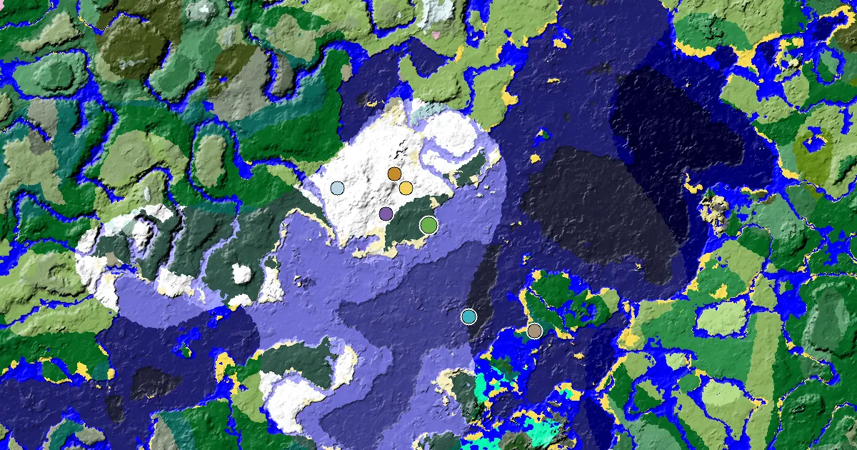 積雪針葉林種子:村莊離出生點很近