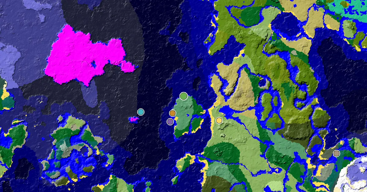 Ocean Seed With Great Structures Nearby