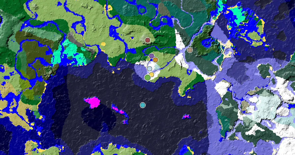 Snowy Plains Seed With a Village Beside Spawn